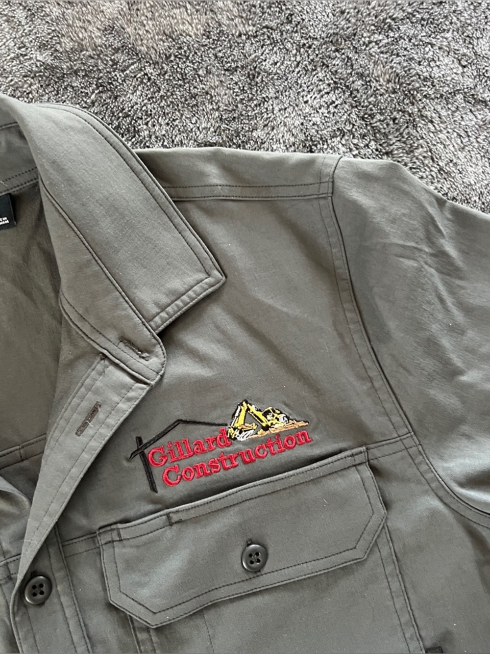Kuiu Shirt Mens Large Gray Button Up Hunting Hiking Outdoors Hunter Hiker Logo - Picture 5 of 8